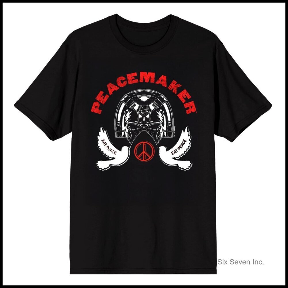 Peacemaker TV Series Graphic Tee Classic Fit Soft Fabric Casual Wear